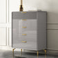 Bedroom Glam Storage Chest Stone 16"Wide Chest in Gray with Drawers Clearhalo 'Bedroom Furniture' 'Dressers & Chests' 'dressers_chests' 'furn' 'furn_dressers_chests' 'Furniture' 5920564