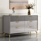 Bedroom Glam Storage Chest Stone 16"Wide Chest in Gray with Drawers 6 Clearhalo 'Bedroom Furniture' 'Dressers & Chests' 'dressers_chests' 'furn' 'furn_dressers_chests' 'Furniture' 5920570