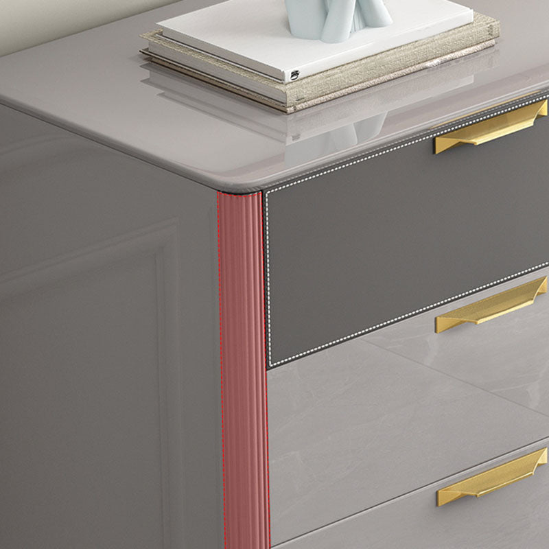 Bedroom Glam Storage Chest Stone 16"Wide Chest in Gray with Drawers Clearhalo 'Bedroom Furniture' 'Dressers & Chests' 'dressers_chests' 'furn' 'furn_dressers_chests' 'Furniture' 5920576