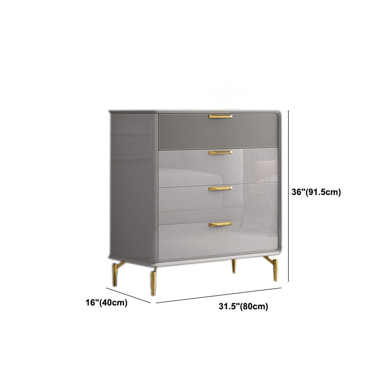 Bedroom Glam Storage Chest Stone 16"Wide Chest in Gray with Drawers Clearhalo 'Bedroom Furniture' 'Dressers & Chests' 'dressers_chests' 'furn' 'furn_dressers_chests' 'Furniture' 5920579