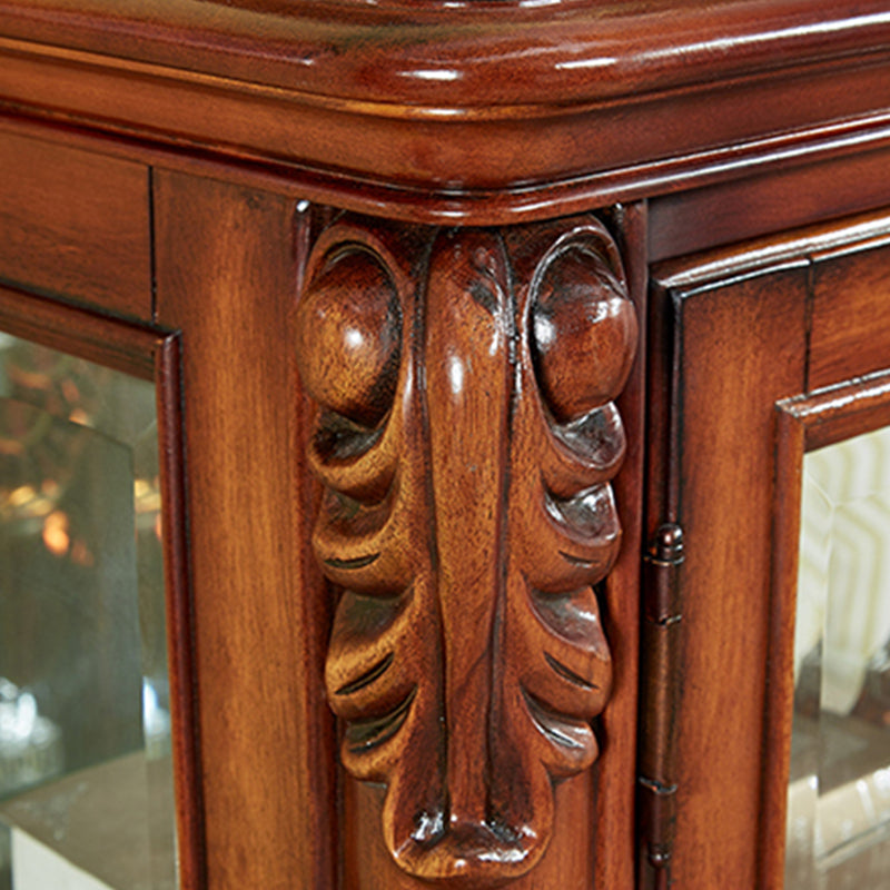 Brown Wooden TV Cabinet Traditional Style Home Living Room TV Stand Console with Drawers Clearhalo 'furn' 'furn_tv_stands_entertainment_centers' 'Furniture' 'Living Room Furniture' 'TV Stands & Entertainment Centers' 'TV Stands & Media Storage Furniture' 'tv_stands_entertainment_centers' 5920647