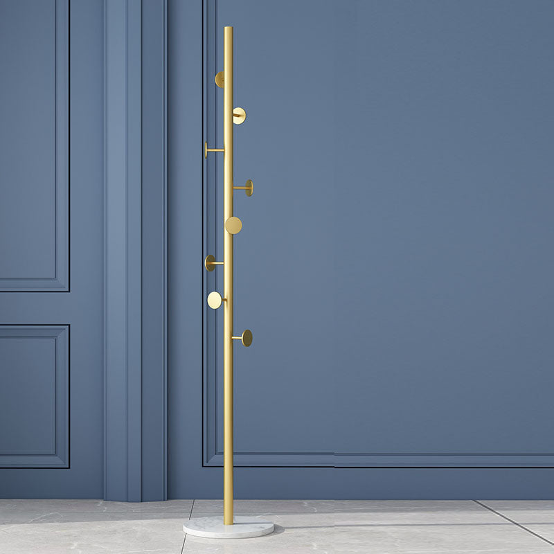 Luxuriöser Katastack 8 -Kleiderhaken Marmorboden Metalltrack für Schlafzimmer