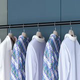 Modernos estantes y ganchos de colgadores de capa de metal