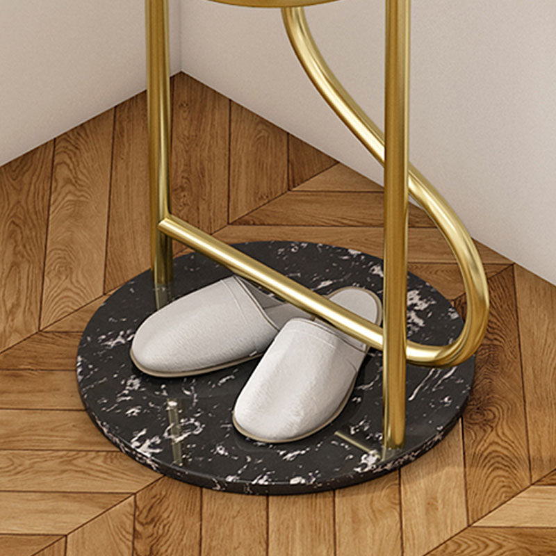 Gorgeous Metal Coat Rack Creative Coat Hooks Hall Stand with Shelve Clearhalo 'Entry & Mudroom Furniture' 'furn' 'furn_hall_tree_coat_racks' 'Furniture' 'Hall Trees & Coat Racks' 'hall_tree_coat_racks' 5920996