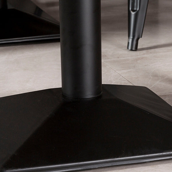 Modern Dinning Table with Brown Wood Dining Table for Kitchen