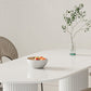 Stone Top Dining Table Modern Oval Dining Table in White with Double Pedestal Clearhalo 'Dining Tables & Seating' 'Dining Tables' 'dining_table' 'furn' 'furn_dining_table' 'Furniture' 'Kitchen & Dining Furniture' 5921457