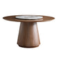 Solid Wood Dining Table Modern Round Dining Table with Pedestal Base Lazy Susan Without Chairs Clearhalo 'Dining Tables & Seating' 'Dining Tables' 'dining_table' 'furn' 'furn_dining_table' 'Furniture' 'Kitchen & Dining Furniture' 5922078