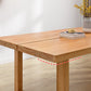 Pine Wood Dining Table Contemporary Table with Double Pedestal Base Clearhalo 'Dining Tables & Seating' 'Dining Tables' 'dining_table' 'furn' 'furn_dining_table' 'Furniture' 'Kitchen & Dining Furniture' 5922304