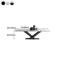 Stone Dining Table Traditional Luxury Dining Table with Pedestal Base Clearhalo 'Dining Tables & Seating' 'Dining Tables' 'dining_table' 'furn' 'furn_dining_table' 'Furniture' 'Kitchen & Dining Furniture' 5922367