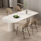 Freeform Sintered Stone Dining Table Modern Furniture with Tripod Base