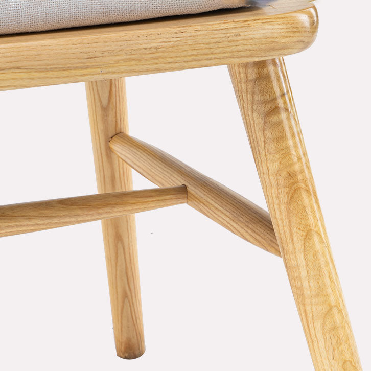 Windsor rugstoel Scandinavische houten keuken eetkamerstoelstoel