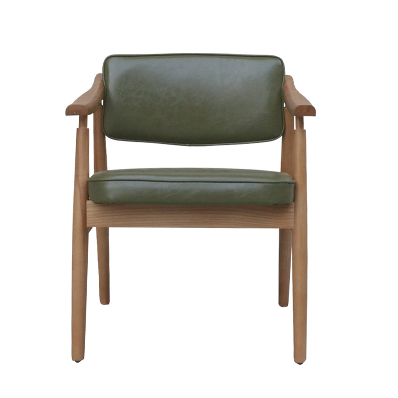 Traditionele stijl eetstoelen keukenarmzijde eetkamerstoel met houten benen