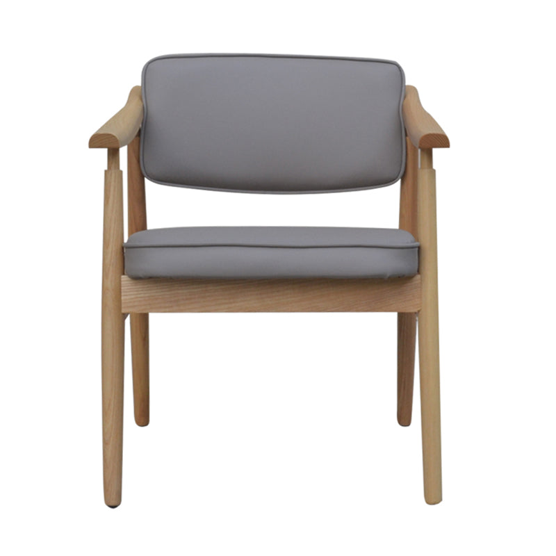 Traditionele stijl eetstoelen keukenarmzijde eetkamerstoel met houten benen