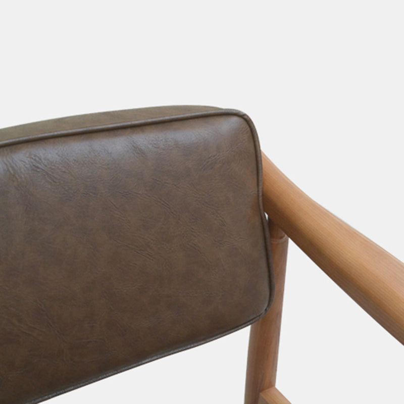 Traditionele stijl eetstoelen keukenarmzijde eetkamerstoel met houten benen