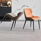 Silla de comedor contemporánea sillas laterales de comedor con patas de metal