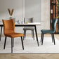 Contemporary Restaurant Leather Side Chair Matte Finish Solid Back Dining Chair Clearhalo 'Dining Chairs' 'Dining Tables & Seating' 'dining_chair' 'furn' 'furn_dining_chair' 'Furniture' 'Kitchen & Dining Furniture' 5922710