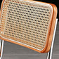 Industrial Upholstered Dining Side Chair Open Back Side Dining Chairs