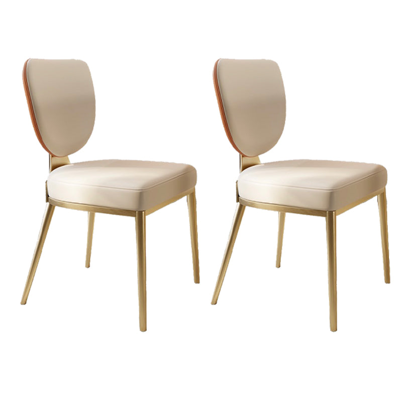 Sillas de comedor de patas de acero inoxidable