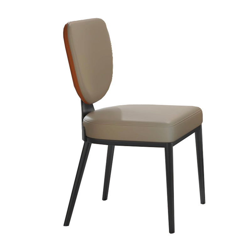 Sillas de comedor de patas de acero inoxidable