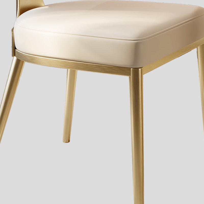 Sillas de comedor de patas de acero inoxidable