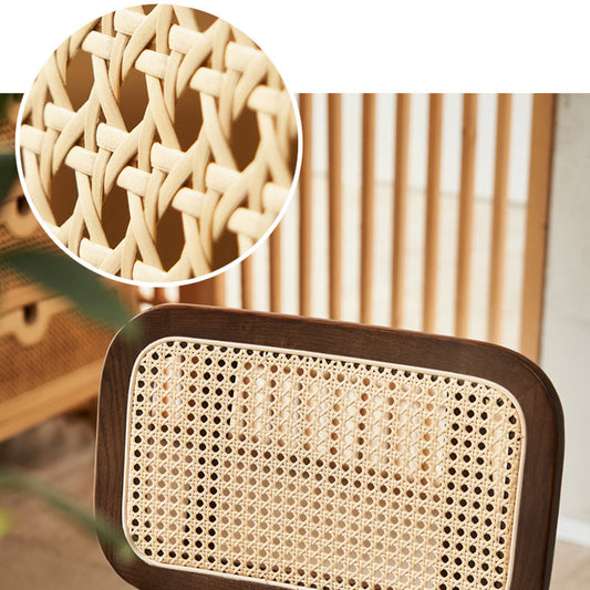 Traditional Solid Wood Side Chair Open Back Dining Side Chair