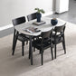 Industrial Style Dining Chair Solid Wood Open Back Armless chair Clearhalo 'Dining Chairs' 'Dining Tables & Seating' 'dining_chair' 'furn' 'furn_dining_chair' 'Furniture' 'Kitchen & Dining Furniture' 5923545