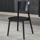 Industrial Style Dining Chair Solid Wood Open Back Armless chair Clearhalo 'Dining Chairs' 'Dining Tables & Seating' 'dining_chair' 'furn' 'furn_dining_chair' 'Furniture' 'Kitchen & Dining Furniture' 5923558