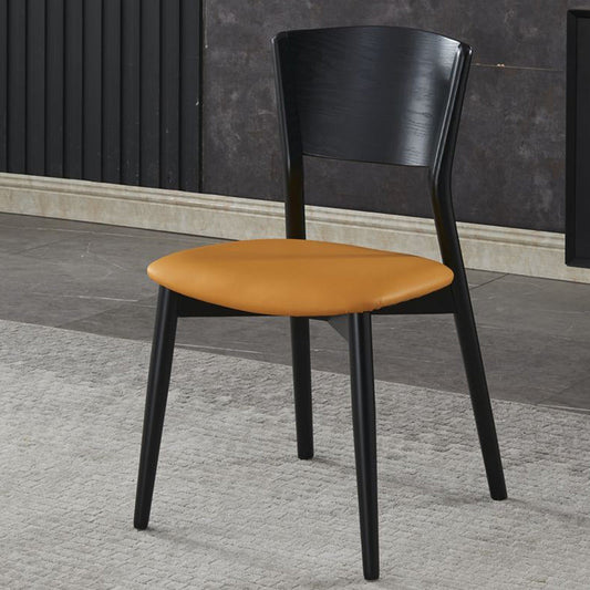 Industrial Style Dining Chair Solid Wood Open Back Armless chair Clearhalo 'Dining Chairs' 'Dining Tables & Seating' 'dining_chair' 'furn' 'furn_dining_chair' 'Furniture' 'Kitchen & Dining Furniture' 5923560