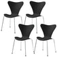 Modern Armless Side Chair Manufactured Wood Stackable Dining Chairs