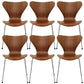 Modern Armless Side Chair Manufactured Wood Stackable Dining Chairs