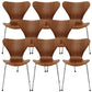 Modern Armless Side Chair Manufactured Wood Stackable Dining Chairs