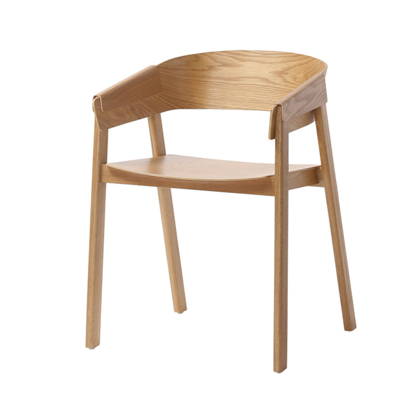 Contemporary Style Dining Chair Solid Wood Dining Room Chair for Home Clearhalo 'Dining Chairs' 'Dining Tables & Seating' 'dining_chair' 'furn' 'furn_dining_chair' 'Furniture' 'Kitchen & Dining Furniture' 5923733