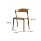 Contemporary Style Dining Chair Solid Wood Dining Room Chair for Home Clearhalo 'Dining Chairs' 'Dining Tables & Seating' 'dining_chair' 'furn' 'furn_dining_chair' 'Furniture' 'Kitchen & Dining Furniture' 5923754