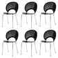 Industrial Dining Chair with Metal Legs Matte Finish Side Chair