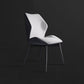 Wingback Armless Dining Chairs Modern Faux Leather Dining Side Chair