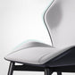 Wingback Armless Dining Chairs Modern Faux Leather Dining Side Chair