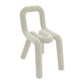 Modern Style Upholstered Dining Chair Open Back Dining Side Chair White 1 Piece Clearhalo 'Dining Chairs' 'Dining Tables & Seating' 'dining_chair' 'furn' 'furn_dining_chair' 'Furniture' 'Kitchen & Dining Furniture' 5923910
