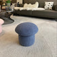 Contemporary Specialty Ottoman Velvet Tear Resistant Plain Pouf Ottoman Airy Blue 1 Piece Clearhalo 'furn' 'furn_ottomans_poufs' 'Furniture' 'Living Room Furniture' 'Ottomans & Poufs' 'ottomans_poufs' 5924488