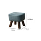 Mid-Century Modern Pouf Ottoman PU Leather Upholstered Solid Color Square Ottoman Clearhalo 'furn' 'furn_ottomans_poufs' 'Furniture' 'Living Room Furniture' 'Ottomans & Poufs' 'ottomans_poufs' 5924670
