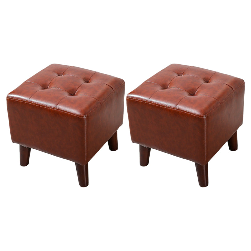 Modern Standard Faux Leather Water Resistant Indoor Standard