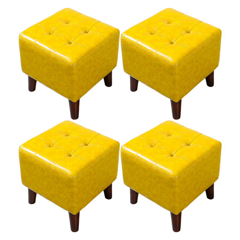 Modern Standard Faux Leather Water Resistant Indoor Standard