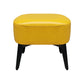 Modern Plain Chair Ottoman PU Leather Rectangle Stain Resistant Footstool Ottoman