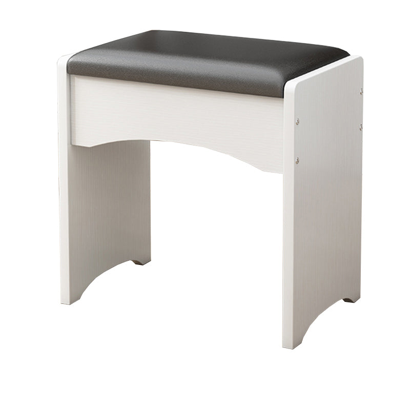 Genuine Leather Standard Ottoman Stain Resistant Rectangle Mid-Century Modern Ottoman Clearhalo 'furn' 'furn_ottomans_poufs' 'Furniture' 'Living Room Furniture' 'Ottomans & Poufs' 'ottomans_poufs' 5924832