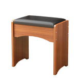 Genuine Leather Standard Ottoman Stain Resistant Rectangle Mid-Century Modern Ottoman Clearhalo 'furn' 'furn_ottomans_poufs' 'Furniture' 'Living Room Furniture' 'Ottomans & Poufs' 'ottomans_poufs' 5924834