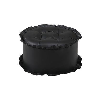 Pouf de encaje resistente al agua marrón moderno para la sala de estar para la sala de estar