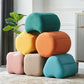 Contemporary Ottoman Solid Color Cotton Blend Standard Indoor Tear Resistant Ottoman Clearhalo 'furn' 'furn_ottomans_poufs' 'Furniture' 'Living Room Furniture' 'Ottomans & Poufs' 'ottomans_poufs' 5925280