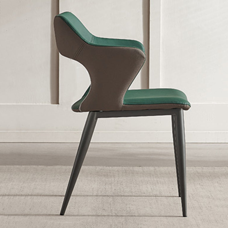 Silla de comedor industrial silla de acento de comedor tapizado para el hogar para el hogar