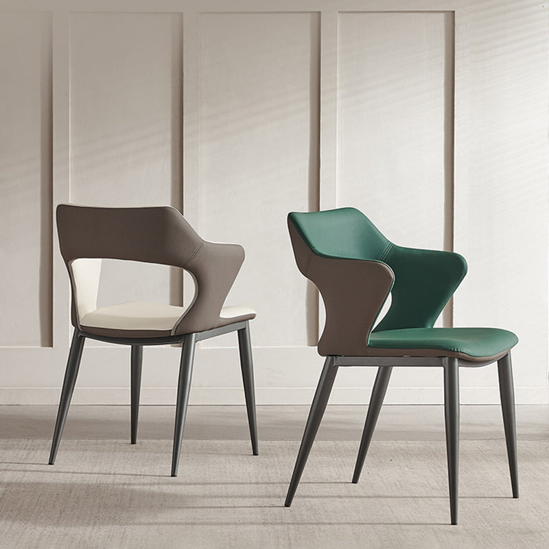 Silla de comedor industrial silla de acento de comedor tapizado para el hogar para el hogar