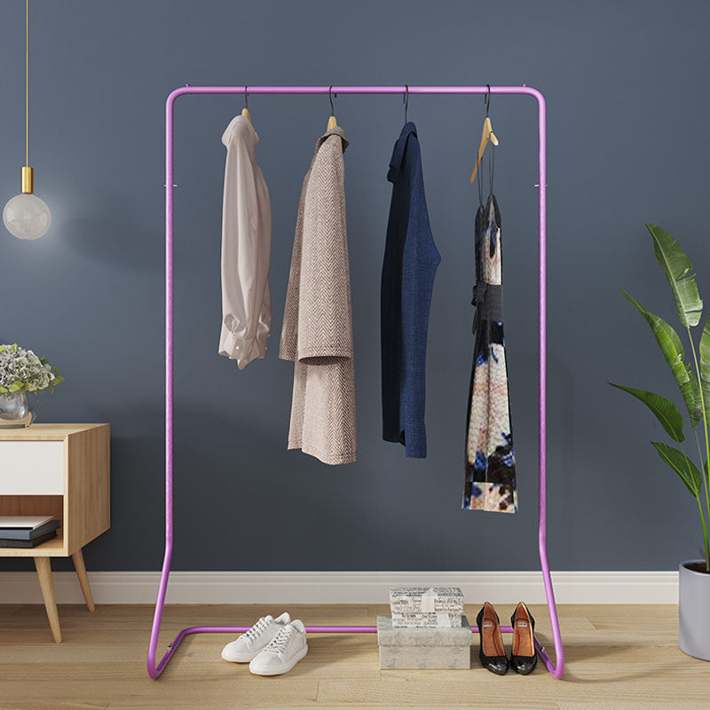 Industrial Coat Rack Free Standing Metal Hall Stand Living Room Clearhalo 'Entry & Mudroom Furniture' 'furn' 'furn_hall_tree_coat_racks' 'Furniture' 'Hall Trees & Coat Racks' 'hall_tree_coat_racks' 5926361