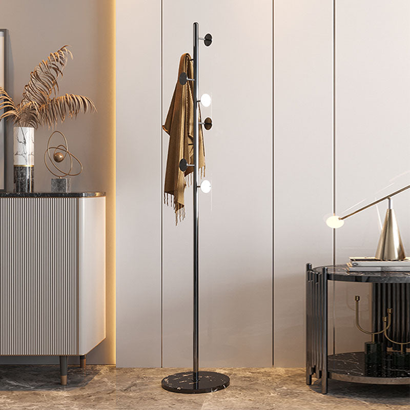 Supporto per la sala metallica con gancio con planimetro glam con base in ardesia